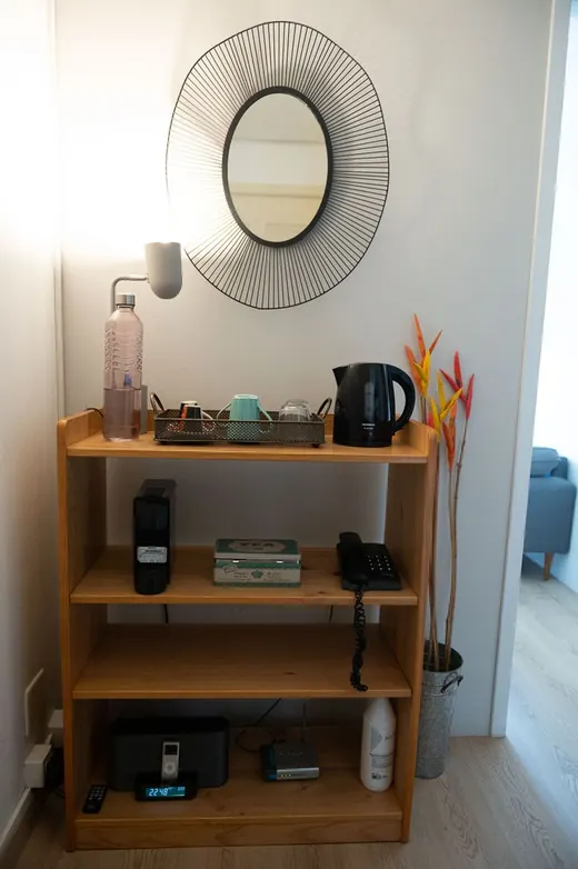 Recepção do consultório em Pinheiros